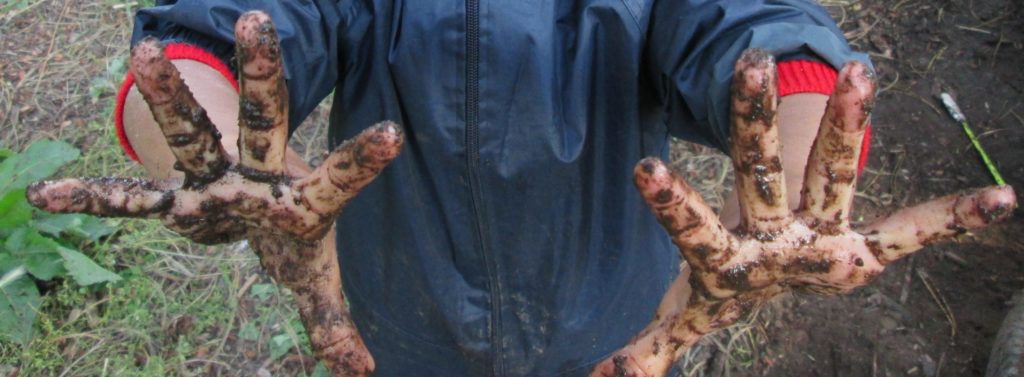 muddy-hands